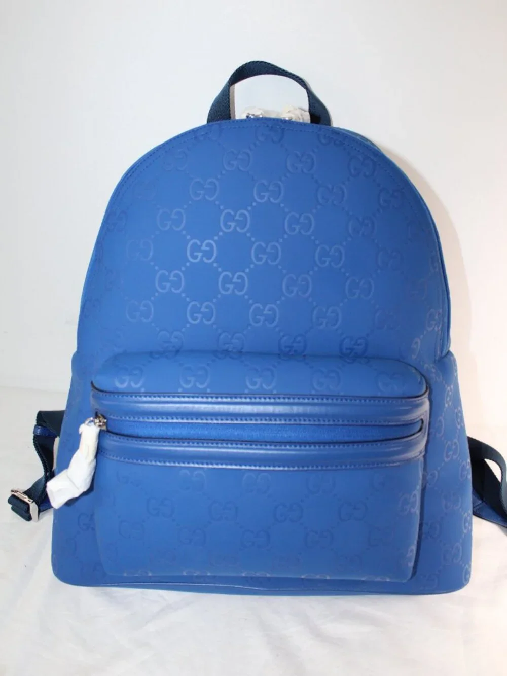 NEW Gucci GG Rubber Effect Backpack Edge 834491 UNISEX